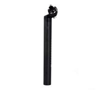Tige de selle de vélo en alliage d'aluminium 30,9 mm/31,6 mm x 300 mm, tige de selle courte avec verrouillage sécurisé à double piste et contact antidérapant pour VTT, vélo de route (30,9 x 300 mm