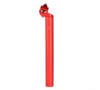 Tige de selle de vélo en alliage d'aluminium 30,9 mm/31,6 mm x 300 mm, tige de selle courte avec verrouillage sécurisé à double piste et contact antidérapant pour VTT, vélo de route (30,9 x 300 mm