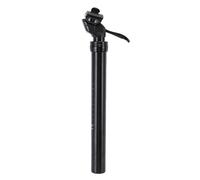 Tige de selle de vélo en alliage d'aluminium, amortisseur de chocs, commande manuelle, tige compte-gouttes, course de 30.9MM 125MM, pour le confort du cyclisme en montagne