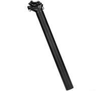 Tige de selle de vélo en alliage d'aluminium de 350 mm avec système de réglage à double boulon, finition sablée pour une finition anodisée longue durée et pour VTT et vélos de route, disponible en