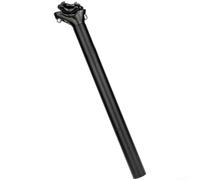 Tige de selle de vélo en alliage d'aluminium de 350 mm avec système de réglage à double boulon, finition sablée pour une finition anodisée longue durée et pour VTT et vélos de route, disponible en