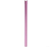 Tige de selle de vélo pliable en alliage d'aluminium 6061 de 33,9 mm de diamètre, conçue pour les cadres Dahon P8 P18 S20 avec marquages transparents de hauteur et mise au point de force (rose)