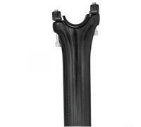 Tige de selle de vélo pliable réglable fabriquée à partir de fibre de carbone T700 et d'alliage d'aluminium 6061, double vis avant et arrière pour l'angle de selle, s'adapte aux coussins ronds et
