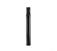 Tige de selle de vélo pour VTT, alliage d'aluminium de qualité | Barre de support, dureté réglable avec e 6 mm, design de paroi de tuyau épais, finition noire, tailles 25,4/27,2/28,6