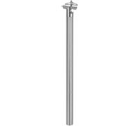 Tige De Selle De Vélo Tige De Selle De Vélo Longue en Aluminium 27,2/31,6/33,9 Mm De Diamètre Tige De Selle De Vélo De 580 Mm, Black 33.9x580mm