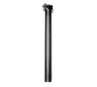 Tige de selle en fibre de carbone, 27,2/31,6 mm 350-400 mm, tête droite T700, ultra légère, finition mate 225 g, pour vélo de route, VTT (31,6 x 350 mm)