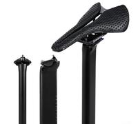 Tige de selle en fibre de carbone conçue pour une utilisation avec tige de selle compte-gouttes, prend en charge les supports de selle à distance centrale de 43 mm