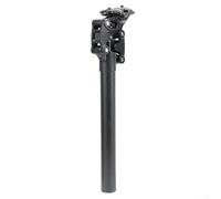 Tige de selle ergonomique en alliage d'aluminium pour vélo électrique et Fat Bike avec débattement de 50 mm (33,9 mm x 31,6 mm)