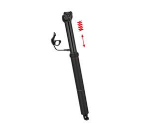 Tige de selle Ergotec Viper Up D30.9 L402 Noir