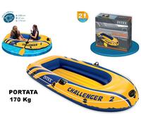 Tige de Selle Gonflable Canot Challenger 2 CM 236X114X41 Max 170 KG Intex 68366