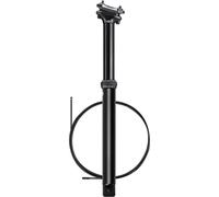 Tige de selle Highline 3 de Crankbrothers - télescopique, 125/30,9 mm, noir