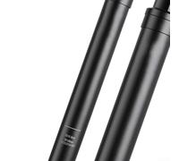 Tige de selle hydraulique réglable avec levier de commande manuelle et structure à gaz d'huile pour un verrouillage fiable de la hauteur (30,9 mm)