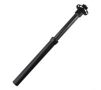 Tige de selle hydraulique réglable avec levier de commande manuelle et structure à gaz d'huile pour un verrouillage fiable de la hauteur (31,6 mm)