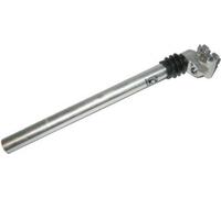 Tige de selle Kalloy élastique ATB / MTB 25,4 x 350 mm aluminium argenté