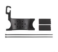 Tige de selle pliable pour vélo Noir | Empêche le desserrage, assure la stabilité lors de la poussée, transport sûr, construction en plastique, finition noire