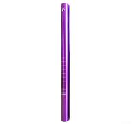 Tige de selle pour vélo d'équilibre pour enfants en alliage d'aluminium 22 mm x 300 mm, design étanche (violet)