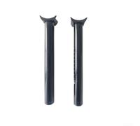 Tige de selle pour VTT et trajet avec système de montage pivotant et compatibilité avec cadre double diamètre (25,4 x 100 mm)
