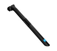 PRO Bikegear Tige de selle Pro PLT 20 mm Argenté 400 mm / 31,6 mm Noir