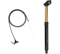 Tige de Selle Télescopique Alu 27.2mm Réglable Hydraulique | Routage câble interne, protection pour usure, aluminium , taille 30.9mm, maintenance réduite
