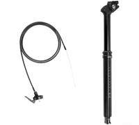 Tige de Selle Télescopique Alu 27.2mm Réglable Hydraulique | Routage câble interne, protection pour usure, aluminium , taille 30.9mm, maintenance réduite