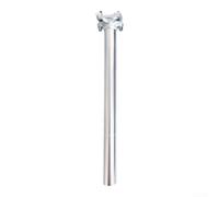 Tige de Selle Vélo Route Aluminium 30.9mm Fixation Stable | Alliage A6061 pour robuste, réduction poids totale, finition polie noire, violette argentée, compatible route et VTT