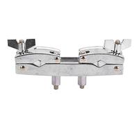 Tige de serrage pour kit de batterie WC50, support multifonction en alliage d’aluminium argenté pour accessoires de batterie, pince de serrage robuste offrant une tenue stable pour
