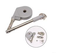 Tige de support hydraulique pour couvercles de coiffeuse, offrant un fonctionnement fluide et des angles d'ouverture réglables pour une utilisation pratique (rabattable vers le bas)