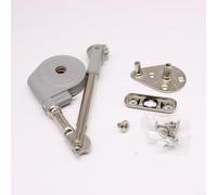 Tige de support hydraulique pour couvercles de coiffeuse, offrant un fonctionnement fluide et des angles d'ouverture réglables pour une utilisation pratique (rabattable vers le bas)