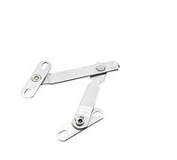 Tige de Support limiteur fenêtre, 2 pièces, ouverture horizontale, taille d'ouverture limite, attelle coupe-vent, verrouillage sécurité externe Pour Armoires Et Fenêtres(59mm)