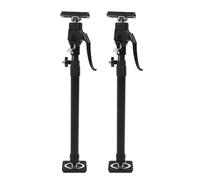 Tige de Support télescopique, 2 pièces, poteau de levage réglable, système d'installation à troisième main pour suspendre l'éclairage d'armoire
