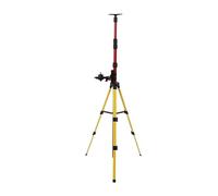 Tige de Support Télescopique en Acier Inoxydable, Base Réglable 114-388mm, pour Charges Lourdes, Trépied à Niveau, Outils de Construction