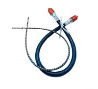 Tige de tondeuse à gazon de 89,9 cm conçue pour une flexibilité accrue et une installation facile (axe + noyau d'arbre)