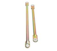 Tige de Tringlerie de Moteur D'essuie-glace, 2PCS Moteur D'essuie-glace Bielle Tige de Poussée Haute dureté de Construction en Métal pour les Voitures