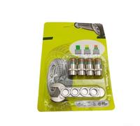 Tige de valve de surveillance de la pression des pneus pour ports de valve de véhicule standard avec vision verte, jaune, rouge pour plage de 36 PSI (D)