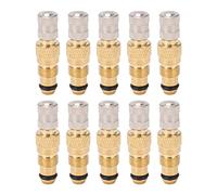 Tige de valve en laiton pour pneu de tracteur,10 pièces tracteur Air liquide vannes pneu laiton Valve tige TR218A CH3 noyau boîtiers remplacement