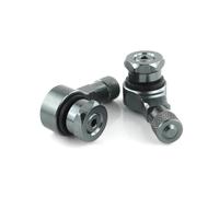 Tige De Valve Soupape De Pneu pour Suzuki GSX750S GSX1000S pour Katana GSX-S1000 GSX-S1000F Valve De Pneu Moto sans Chambre À Air(Grey)