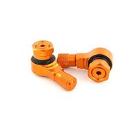 Tige De Valve Soupape De Pneu Valves De Pneu Tubeless pour Moto pour RC 125 200 250 390 1190 RC8(Orange)