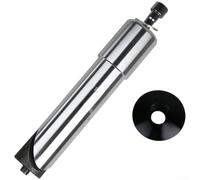 Tige de vélo pliable, extension de fourche en alliage d'aluminium pour fourche avant de 22,2/25,4 mm à tube de tête de 28,6 mm (25,4 mm avec couvercle)