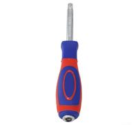 Tige d'entraînement carrée de 10,2 cm avec trou de queue et poignée rotative compatible avec cliquets de 6,35 mm pour applications de ouille