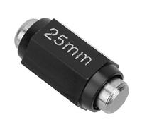 Tige d'étalonnage standard de micromètre extérieur en acier inoxydable, barre bloc jauge 25 à 100 mm pour outil de mesure précision d'étrier micromètre (25mm)