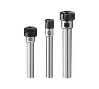 Tige d'extension à tige droite de haute précision, C10-ER8A C12-ER11 C16-ER16 C20-ER20, acier allié 42CrMo Durable， 1 pièce(C16-ER16A-200L)