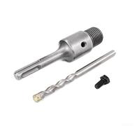 Tige d'extension carbure 110mm pour perçage mur | Carbure massif, acier 45#, résistance pour usure, pour béton dur, pierre, brouille