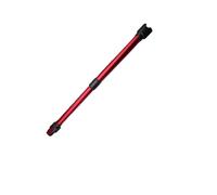 UDXVUXCX Tige D'extension, Compatible avec Dyson, V8 V7 V10 V6 V15 Accessoires Métal Télescopique Aluminium Tuyau Droit V11 Pièce De Rechange for Aspirateur(V7V8V10V11V15 Red)