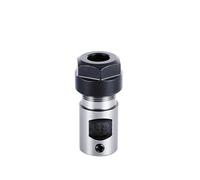 Tige d'extension d'arbre de moteur de broche de mandrin de pince ER8 ER11 ER16 ER20 ER25, ensemble de barres d'outils de mandrin d'adaptateur de broche (n° 4486)(C12-ER8A-3mm)
