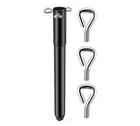 Tige d'extension de base pour sapin de Noël - En métal - Résistant à l'usure - Accessoire saisonnier pour arbre de 1,3 à 3,2 cm