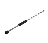 Tige d'extension de jet de nettoyeur haute pression pour lavage de voiture, corps en acier inoxydable et filetage 14 mm x 1,5 mm (50 cm)