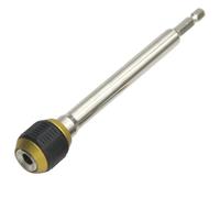Tige D'extension De Poignée Hexagonale Autobloquante À Dégagement Rapide À Grande Tête Escamotable For Perceuse Électrique, Tournevis De Conversion(150mm)