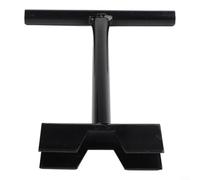 Tige d'extension de robinet à boisseau sphérique en PVC avec poignée en T à double oreille, tige en fer résistant à la rouille pour un fonctionnement de pipeline souterrain profond, rouge (30 cm)