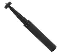 Tige d'extension de stabilisateur triaxial télescopique à 6 Sections, bâton de Selfie de stabilisateur triaxial allongé en Alliage d'aluminium Portable avec vis de 1/4 Pouce