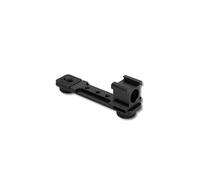 Tige d'extension de support de lampe triple griffe en alliage d'aluminium pour appareil photo à cardan et téléphone
